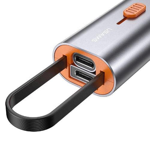 Refurbished Usams US-SJ560 4-in-1 Multifunctional 60W PD Storage Cable - Reebelo Nederland