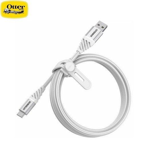 Refurbished OtterBox USB-C to USB-A Data Transfer & Charging Cable 2M White 78-52668 - Reebelo Nederland