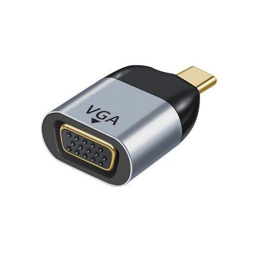 Refurbished Astrotek USB-C to VGA Male to Female Adapter support 1080P@60Hz QXGA QWXGA WUXGA UXGA for iPad Pro Macbook Air Samsung Galaxy MS Surface Dell XPS - Reebelo Nederland