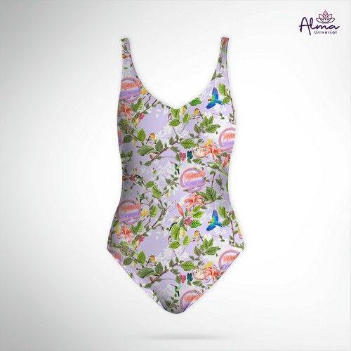 Refurbished Women's UPF 50+ Reversible PLANET LOVER ONE PIECE Bathing Suits One Piece Swimsuits made from recycled plastic bottles Variant Size Value L - Reebelo Nederland