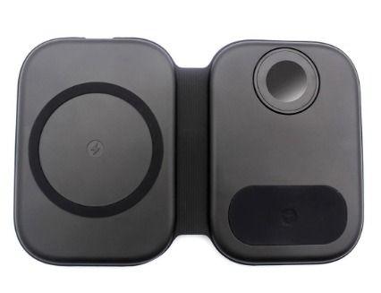 Refurbished ZTECH Magnetic Folding 3-in-1 Fast Wireless Charging Station - Reebelo Nederland